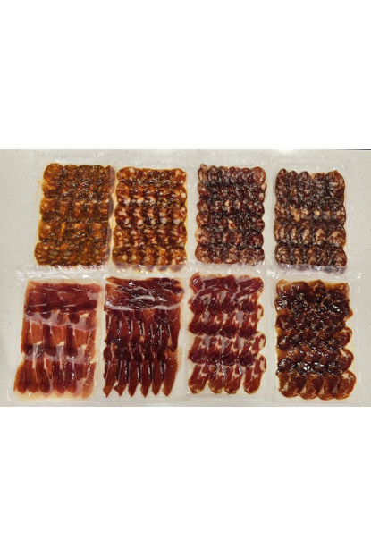 Lote Sobres Surtidos – 2 Jamón, 2 Salchichón, 2 Chorizo y 2 Lomo (8 sobres)
