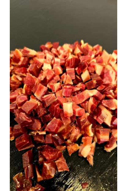 Taquitos de Jamón Ibérico y Embutido Ibérico – Cebo 50%, Serrano, Cebo de Campo 50%, Bellota 100% (80g)