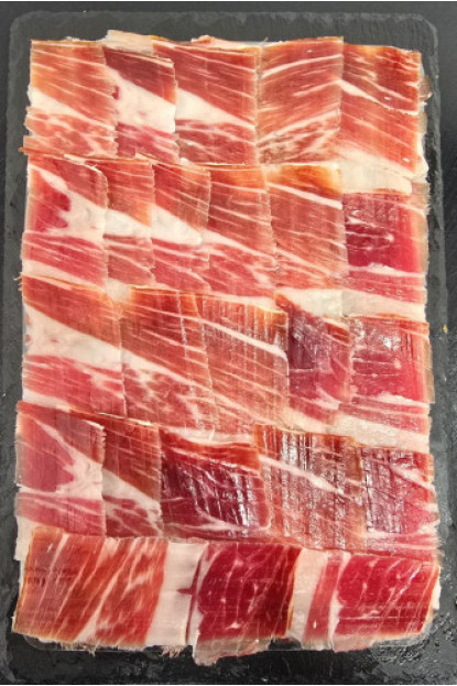 Jamón Ibérico 100% Bellota DOP Guijuelo – Loncheado Premium 70g Jamón Ibérico 100% Bellota DOP Guijuelo – Loncheado Premium 70g