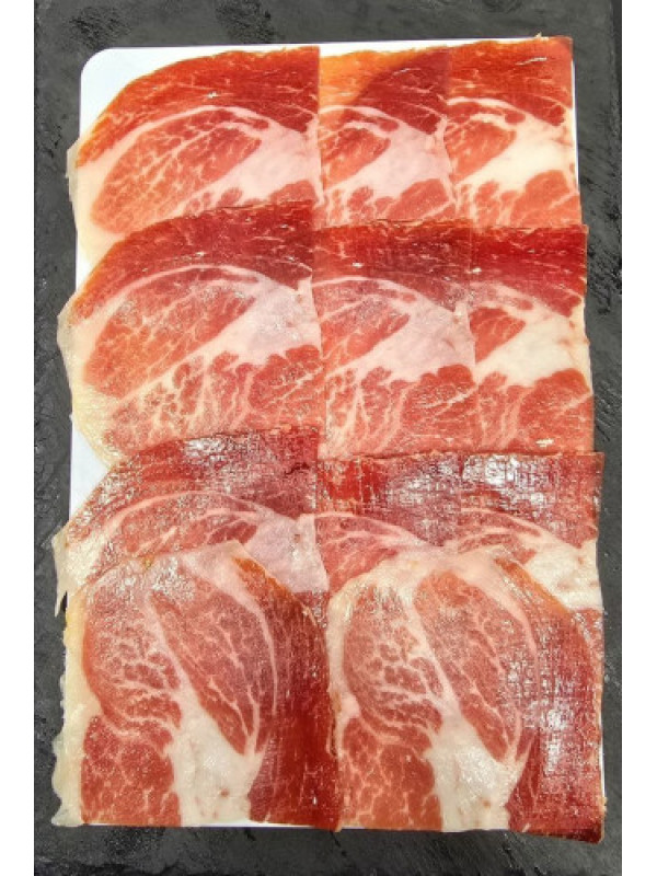 Jamón Ibérico 50% Cebo de Campo – Loncheado en Sobres 80g – Origen Guijuelo