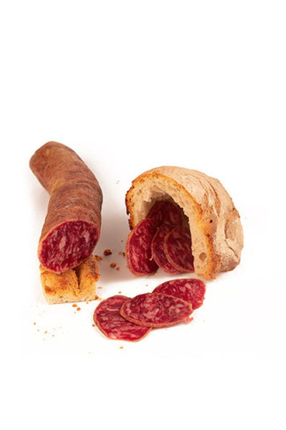 Salchichón Ibérico de Cebo – 80 g Loncheado / 400 g Pieza – Origen Guijuelo Salchichón Ibérico de Cebo – 80 g Loncheado / 400 g Pieza – Origen Guijuelo