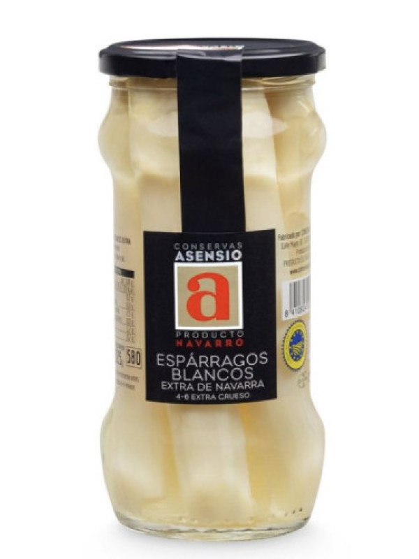 Espárragos Blancos 4/6 Extra Gruesos – Frasco 540 g