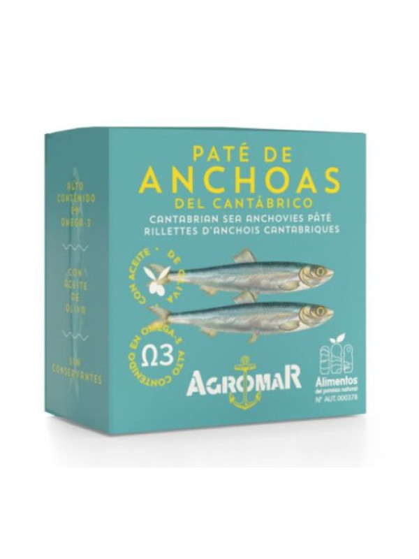 Paté de Anchoa del Cantábrico – Tarro 100 g