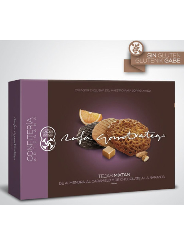 Tejas de Almendra y Chocolate – 150 g Gourmet (3 Sabores)